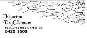 kyneton drycleaners logo